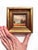 Gold Realism Framed Moody Painting Original Landscape by Valeriya Serova For Sale - Image 8 of 8
