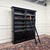 Large English Black Bookcase For Sale - Image 17 of 17