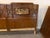 Vintage Chinoiserie Style Solid Wood Frame King Headboard For Sale - Image 4 of 13