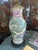Antique Chinoiserie Porcelain Enamel Lotus Flower Vase Lamp For Sale In Charlotte - Image 6 of 18