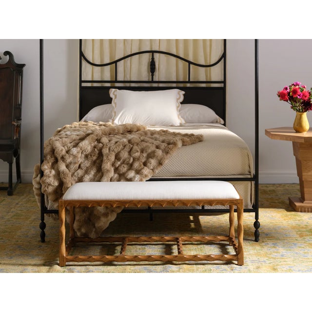 Bunny Williams Home Marlon Bed, King For Sale - Image 9 of 10