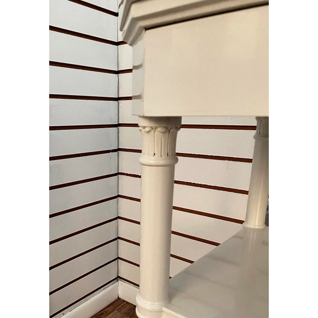 Writing Desk in High Gloss Lacquer For Sale - Image 11 of 13