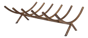 Forced Iron Stand Fireplace Log Fire Holder by George Nelson for Howard Miller, 1960s