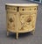 1930s Antique Adams Painted Demilune Credenza For Sale - Image 5 of 14