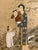 Pair of Antique Chinese Export Paintings Qing Court Figures Custom Framed For Sale - Image 4 of 13