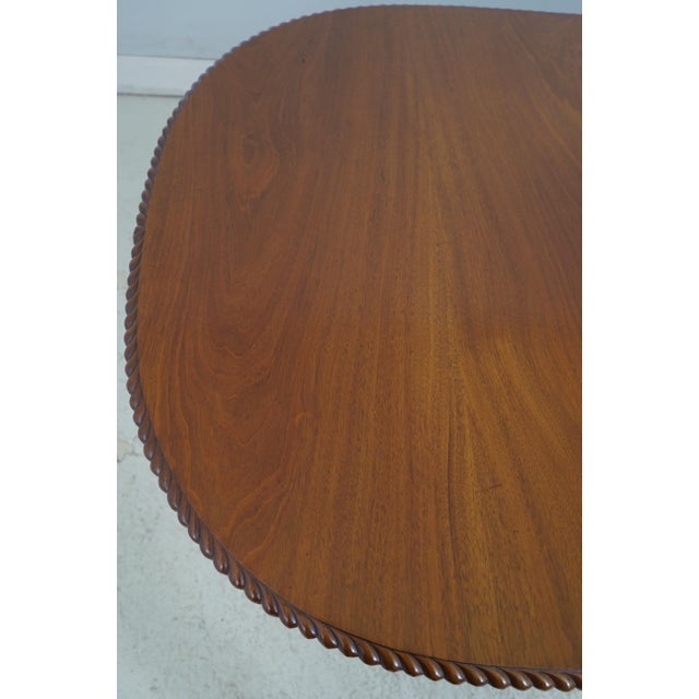 Feldenkreis Chippendale Mahogany Dining Room Table For Sale - Image 16 of 18