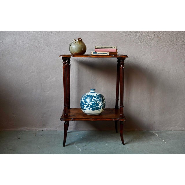 Vintage Wooden Serving Table, 1920s For Sale - Image 3 of 14