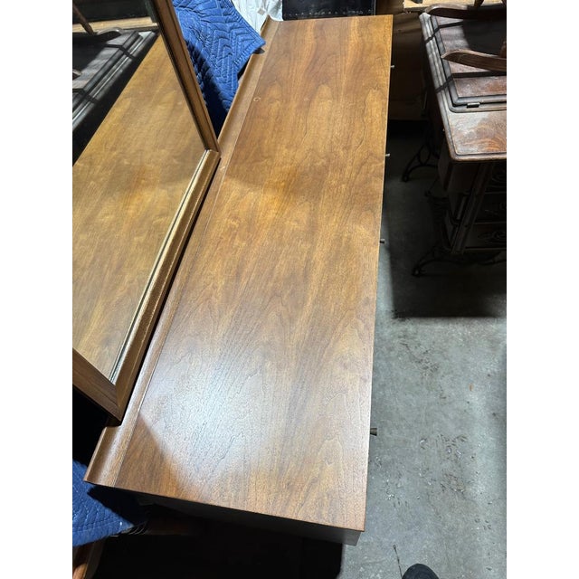 1960s Broyhill Sculptra Brooklyn Premiere Dresser W/Mirror (Not Shown) For Sale - Image 13 of 15