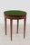 Wood French Louis XVI Style 1870s Round Game Table with Flip Top and Tapered Legs For Sale - Image 7 of 9