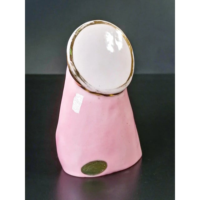 Ceramic Madonna Sculpture by E. Fontanini For Sale - Image 6 of 8