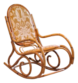 Rattan Rocking Chair, 1960s