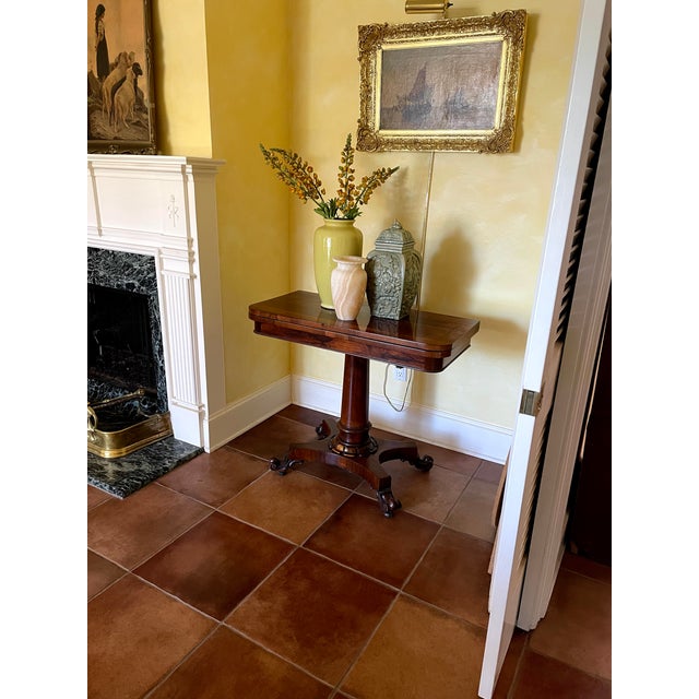 Regency Game Table C. 1815, Rosewood, From England For Sale In Austin - Image 6 of 12