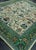 Green Oriental Hand Knotted Rug 8'3" x 10'5" #20648 For Sale - Image 8 of 8