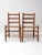 Antique Splint Weave Seat Chairs Pair For Sale - Image 13 of 13
