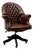 English Chesterfield Directors Chair For Sale