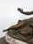 Illuminated Fountain with a Spelter and Marble Figure For Sale - Image 10 of 12