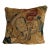 Antique 17th Century Brussels Figural Tapestry Pillow For Sale
