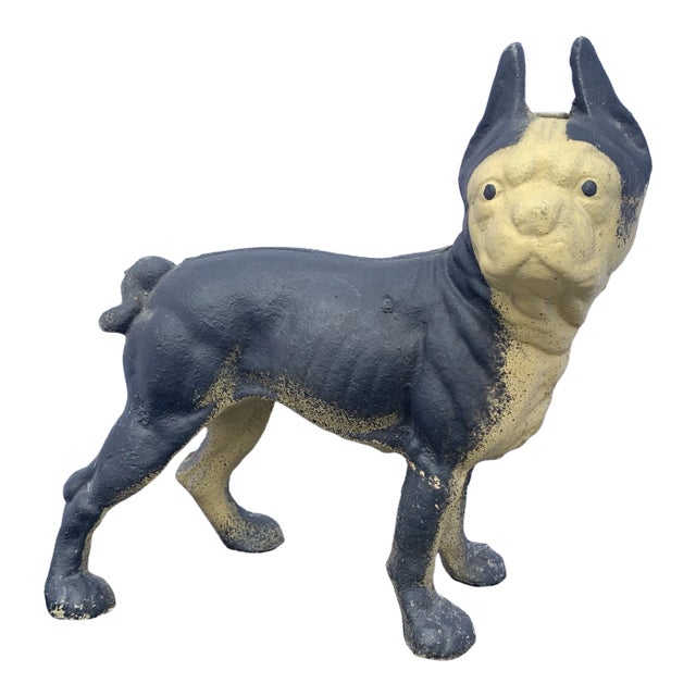 French Bulldog Iron Doorstop For Sale