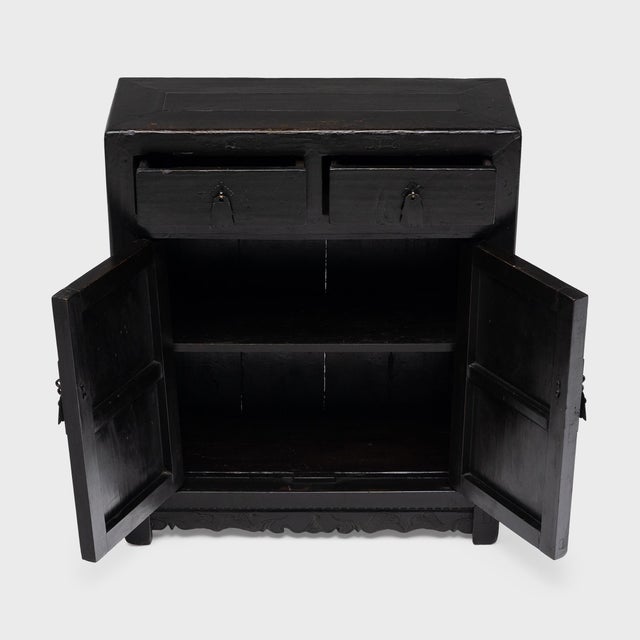 Chinese Two Drawer Keepsake Cabinet, C. 1880 For Sale - Image 4 of 6
