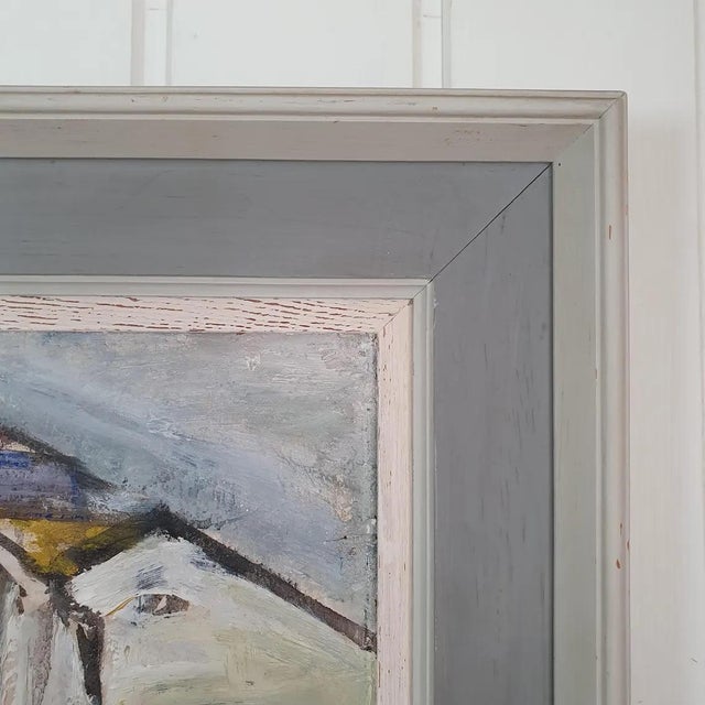 Sixten Wahlgren, The Fortress in Tordera, 1950s, Oil on Panel For Sale - Image 13 of 18