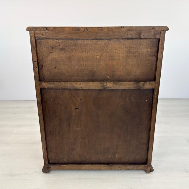 Brown Spanish Secretary Cabinet Manner of Navarro Argudo For Sale - Image 8 of 11