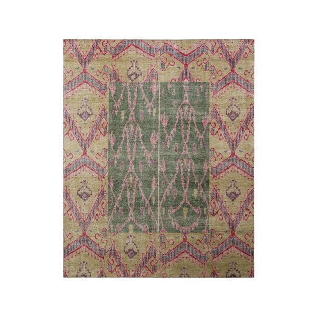 Rug & Kilim’s Mira Rug in Green, 6x9 For Sale In New York - Image 6 of 6