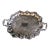 Mid-Century French Louis XV Style Silver-Plated Serving Tray For Sale
