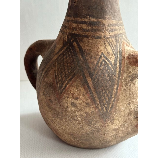 19th Century Moroccan Berbe Terracotta Jug For Sale In Columbus - Image 6 of 12