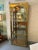 You are viewing a fantastic Brass + Glass Lighted Display Cabinet, designed Styled After Mastercraft c1993. The design...