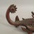 Chinese Winged Dragon Sculpture Figure, Red Bronze Toned, Late 20th C. For Sale - Image 10 of 11