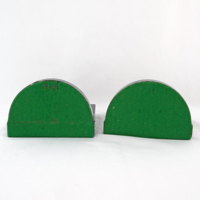 Stone Pair Mid Century Italian Alabaster and Marble Bookends For Sale - Image 7 of 8