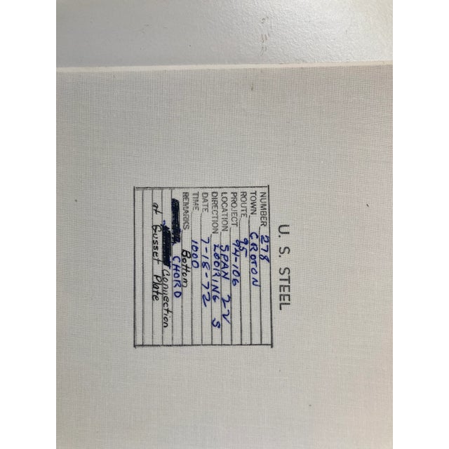 Industrial 1972 Architectural Black and White Original Archival Glossy Photograph For Sale - Image 3 of 5