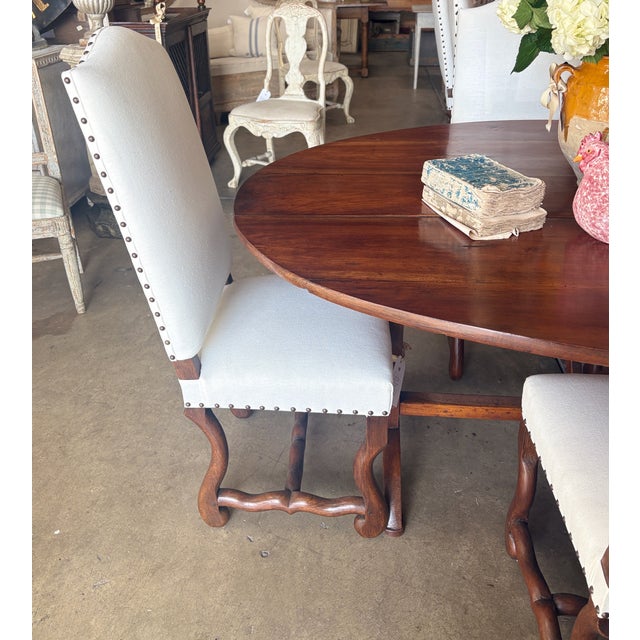 Large 19th Century French Cherry Vendange/ Wine Tasting Dining Table For Sale - Image 14 of 16