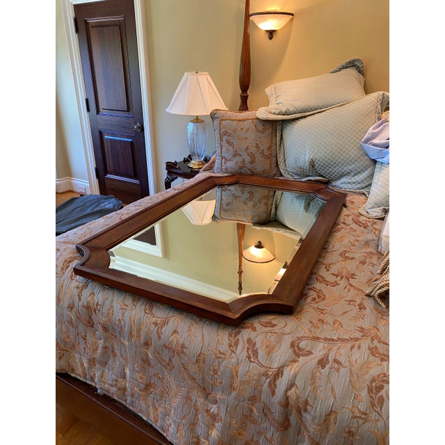 Bernhardt Bernhardt Wooden Mirror For Sale - Image 4 of 13