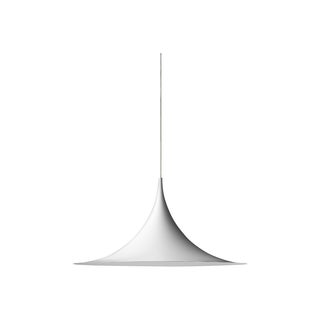 Matte White Semi Pendant - Retail $449 For Sale