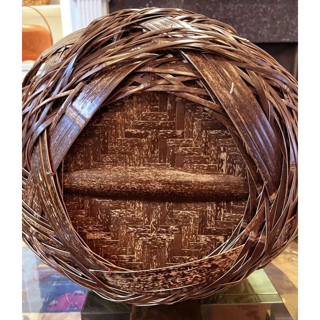 Contemporary Contemporary Japanese Bamboo Art Sculpture Yamaguchi Ryuun For Sale - Image 3 of 13