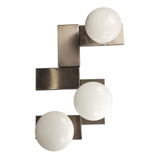 Modulo Ceiling Lights by Valenti, 1970s, Set of x For Sale