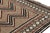 Vintage Qashqai Persian Rug in Beige-Brown With Chevrons - Rug & Kilim For Sale In New York - Image 6 of 8