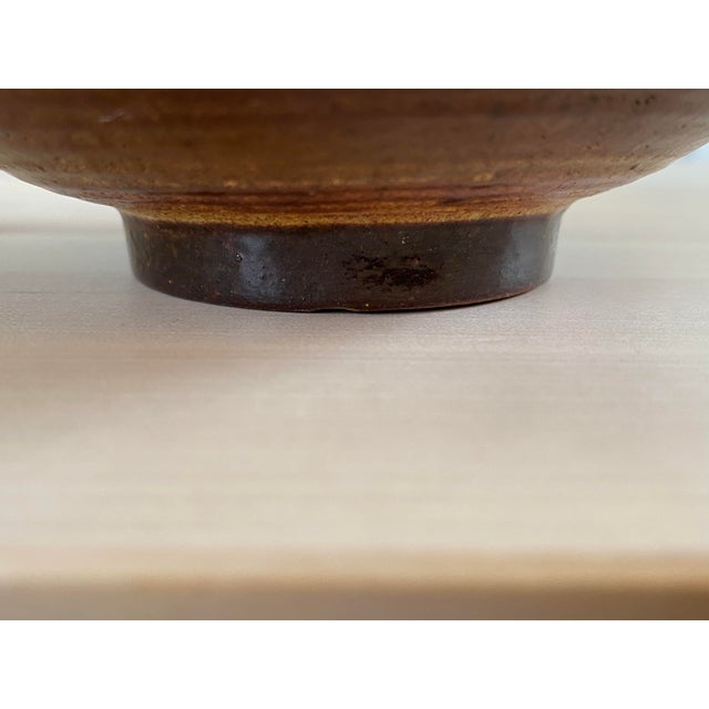 Lee Rosen for Design-Technics Ceramic Pottery Bowl With Dynamic Looping Design For Sale - Image 9 of 11