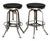 Vintage Rh Chrome & Wood Bar Stool, Pair For Sale - Image 10 of 11