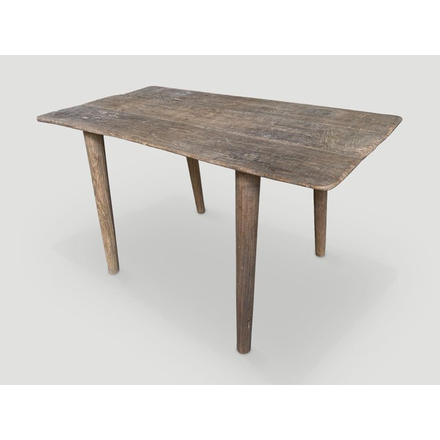 Rustic Andrianna Shamaris Wabi Sabi Console or Side Table For Sale - Image 3 of 6