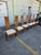 Italian 1970's Italian Modernist Rattan Dining Chairs - Set of 6 For Sale - Image 3 of 18