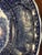 Antique Late 19th Century Flow Blue Souvenir Plates Indianapolis & Rhode Island - Set of 2 For Sale - Image 9 of 11