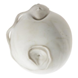 Female Portrait Sculpture in Carrara Marble, Italy, 1993 For Sale