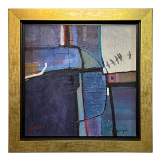 Contemporary Abstract Painting by British Artist Martin Procter '07 For Sale