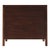 Wood Nora 34 in. W Wood 3 Drawer Chest, Walnut For Sale - Image 7 of 9