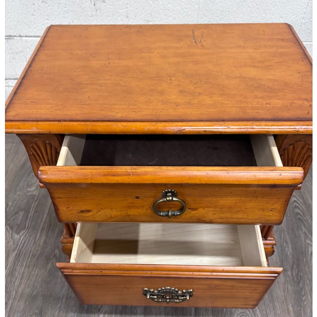 Towood Lifee French Provincial Inspired Two Drawer Nightstand For Sale In Kansas City - Image 6 of 10