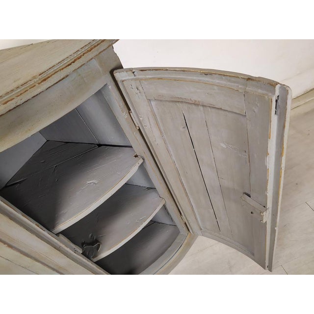 Vintage Grey Buffet in Wood For Sale - Image 13 of 18