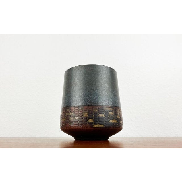 Mid-Century German Studio Pottery Vase by Elisabeth Pluquet-Ulrich, 1960s For Sale - Image 17 of 17