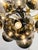 Glass 21st Century Ovale Natural Brass Smoky Bubbles Murano Sputnik Chandelier by Fabio LTD For Sale - Image 7 of 9